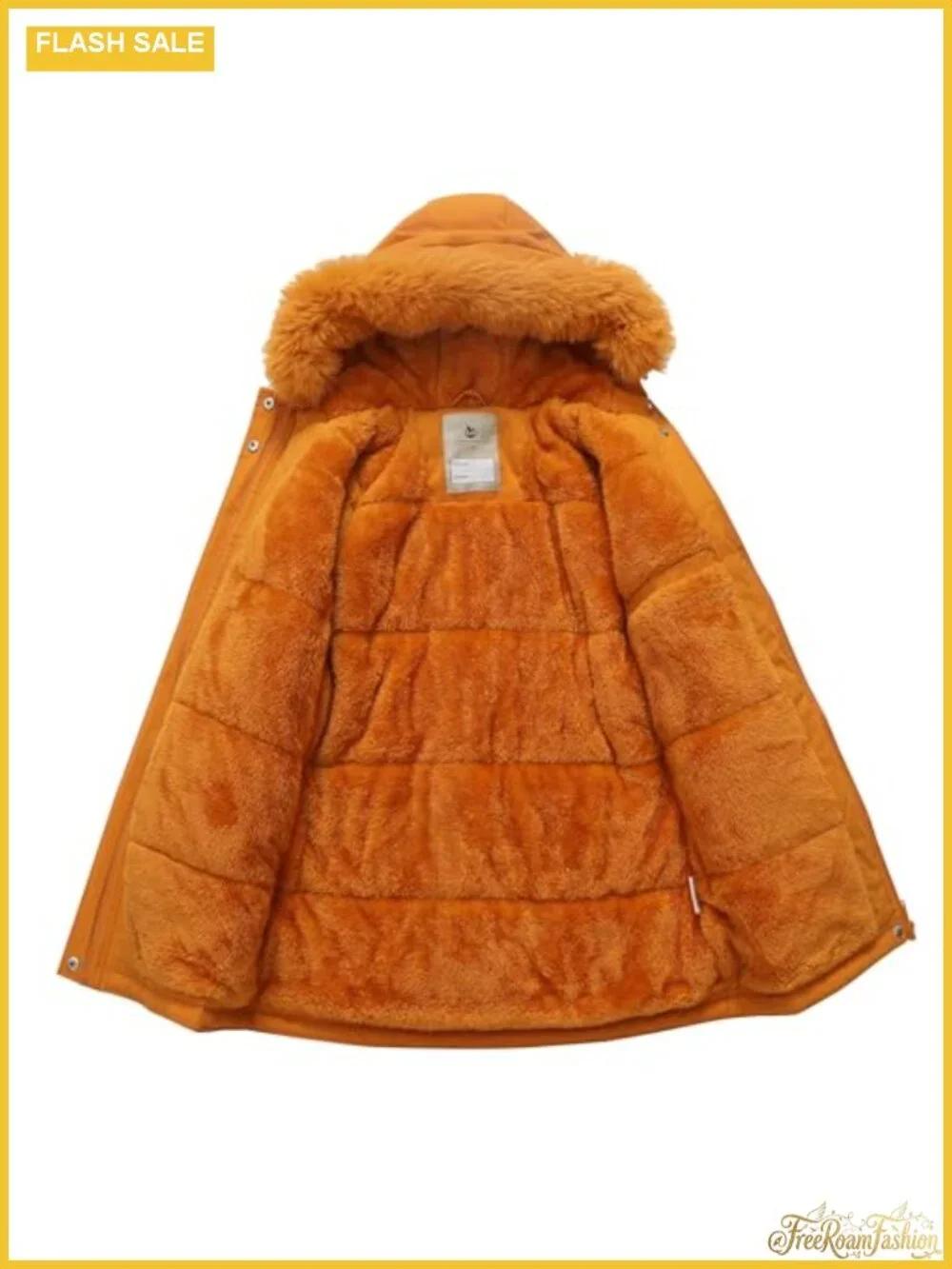 Girls Waterproof Winter Jacket Fleece Lined Hooded Parka Coat